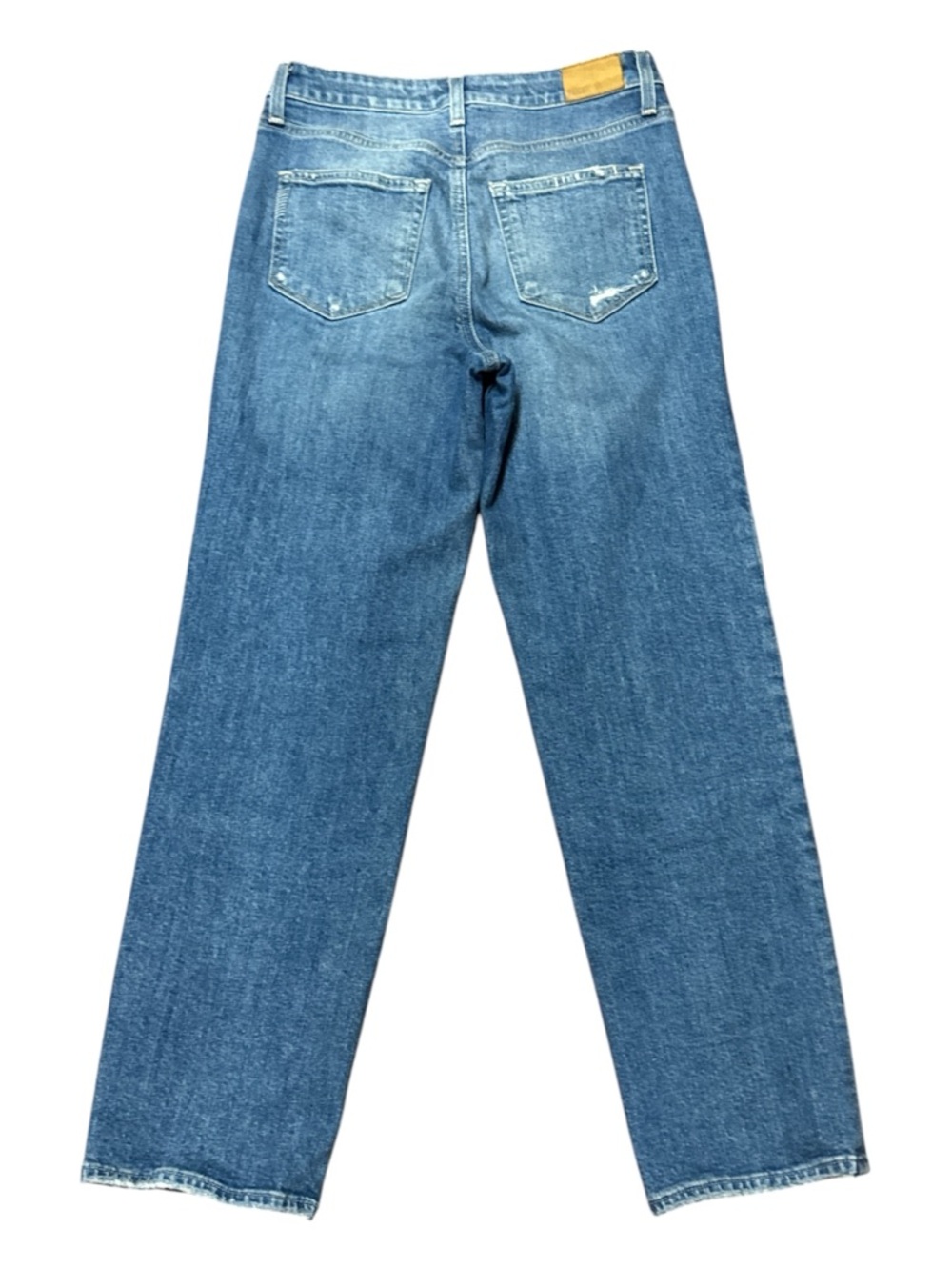 PAIGE Sarah Straight Ankle Mid Wash Jeans Organic Cotton Sz 27 EUC - Picture 9 of 15